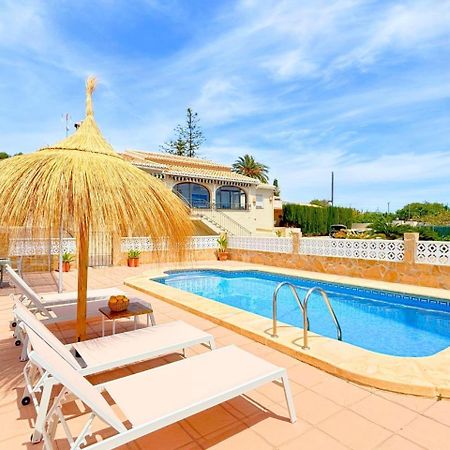 Villa Mediterranea Con Piscina Privada Хавеа Экстерьер фото