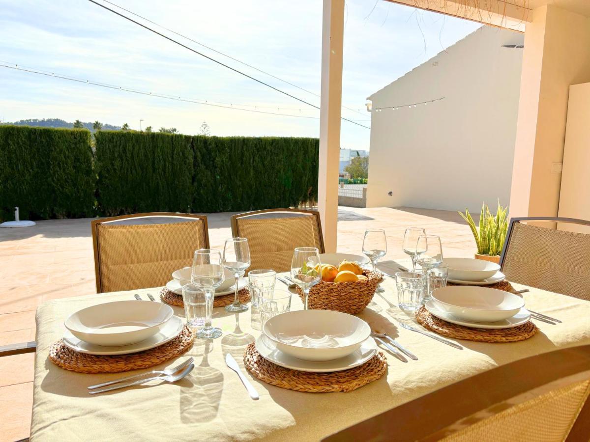 Villa Mediterranea Con Piscina Privada Хавеа Экстерьер фото